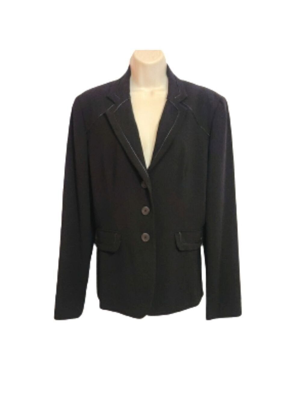 Dress Barn Black Blazer Size 14